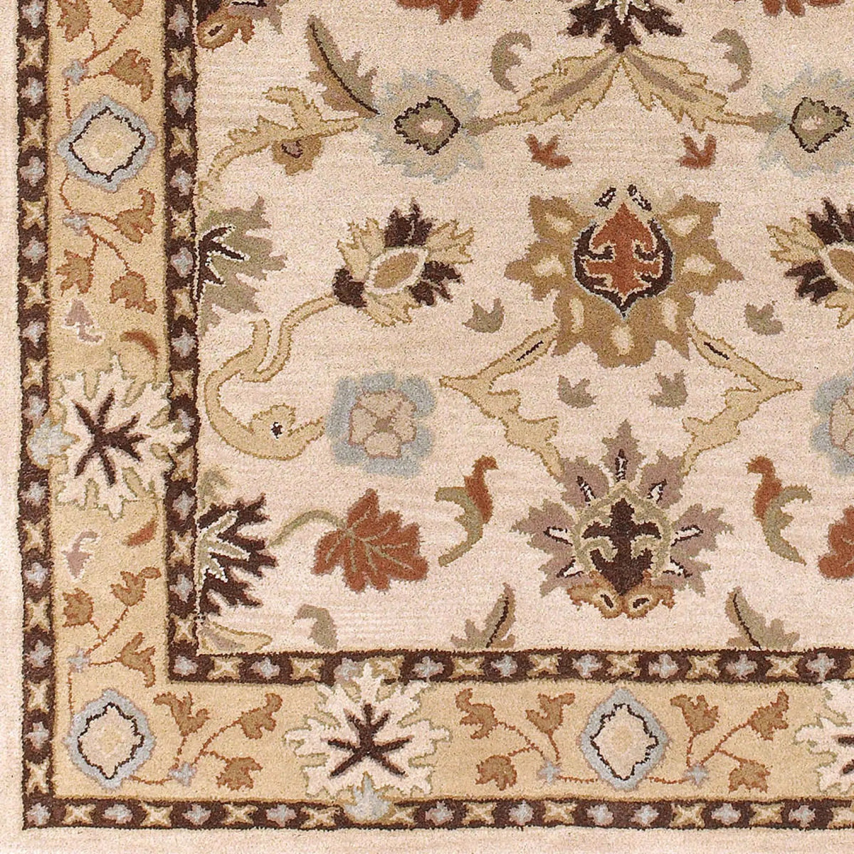 Caesar CAE-1010 Light-Beige Area Rug by LIVABLISS