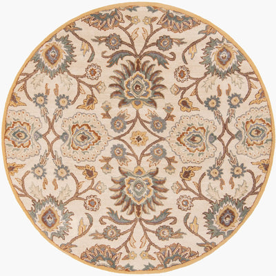 Caesar CAE-1012 Tan Area Rug by LIVABLISS
