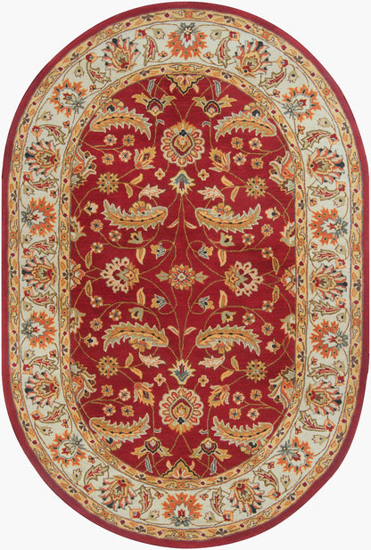 LIVABLISS Caesar CAE-1022 Rust Hand Tufted Area Rug