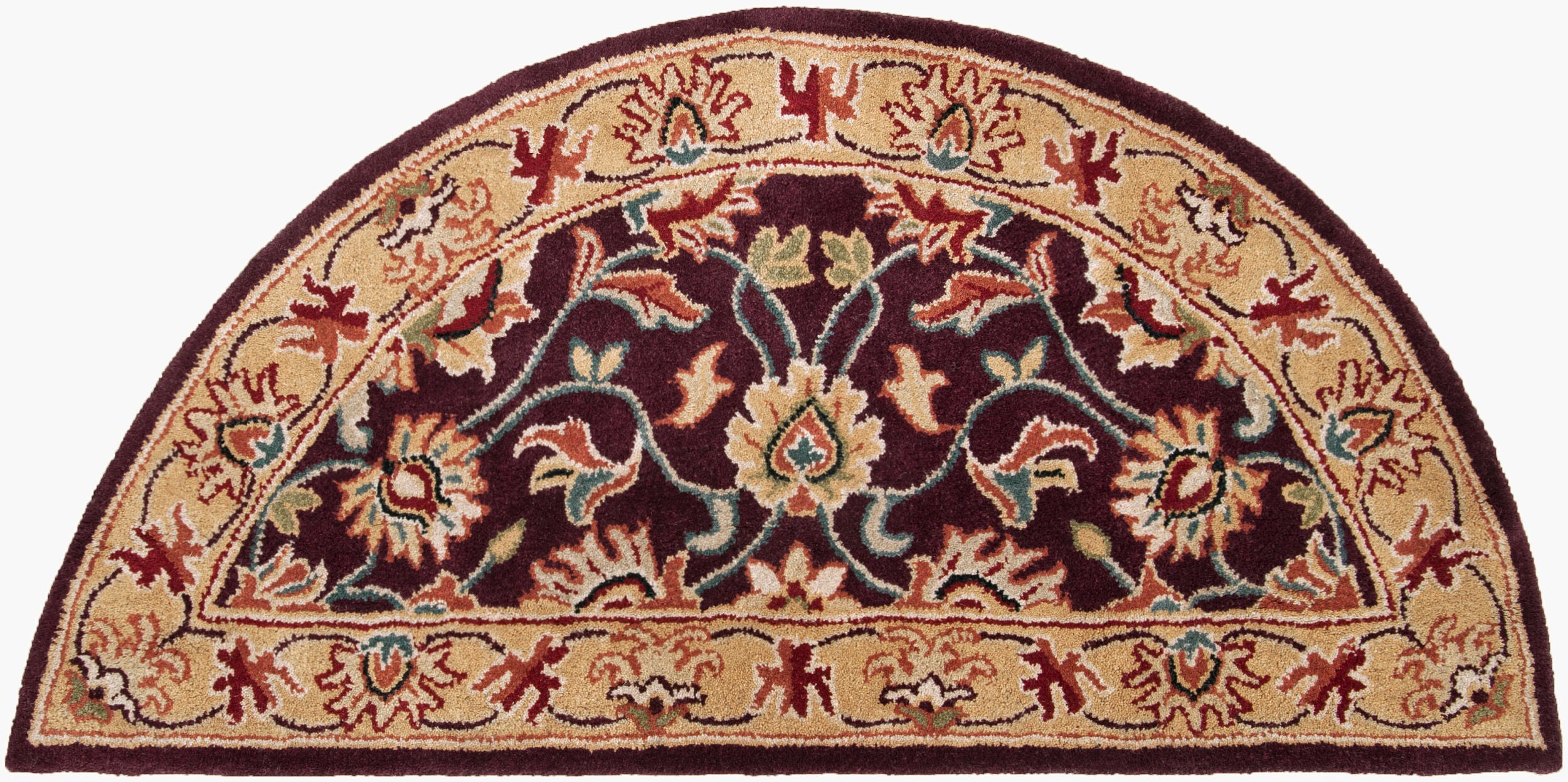 LIVABLISS Caesar CAE-1024 Burgundy Hand Tufted Area Rug