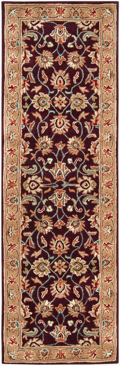 Caesar CAE-1024 Burgundy Area Rug by LIVABLISS