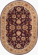 LIVABLISS Caesar CAE-1024 Burgundy Hand Tufted Area Rug