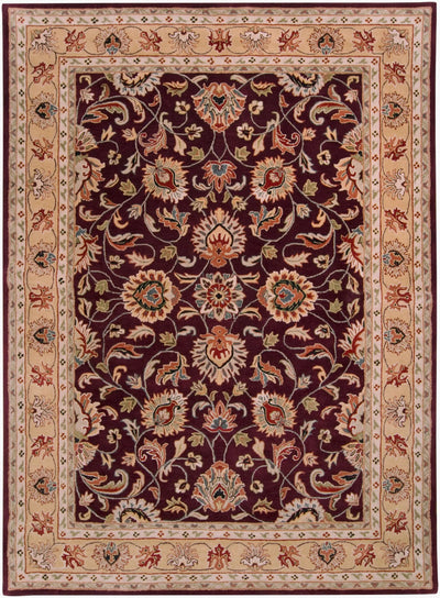 Caesar CAE-1024 Burgundy Area Rug by LIVABLISS