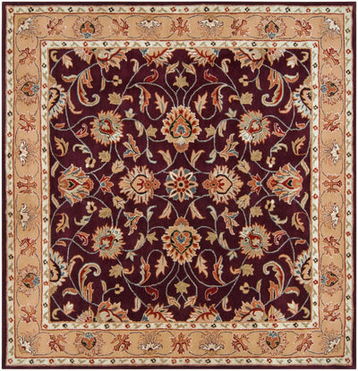 Caesar CAE-1024 Burgundy Area Rug by LIVABLISS