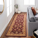 LIVABLISS Caesar CAE-1024 Burgundy Hand Tufted Area Rug