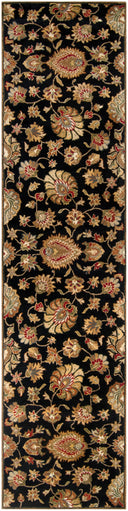 Surya Caesar CAE-1027 Black Area Rug by LIVABLISS