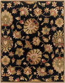 Surya Caesar CAE-1027 Black Area Rug by LIVABLISS