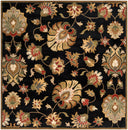 Surya Caesar CAE-1027 Black Area Rug by LIVABLISS