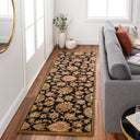 Surya Caesar CAE-1027 Black Area Rug by LIVABLISS