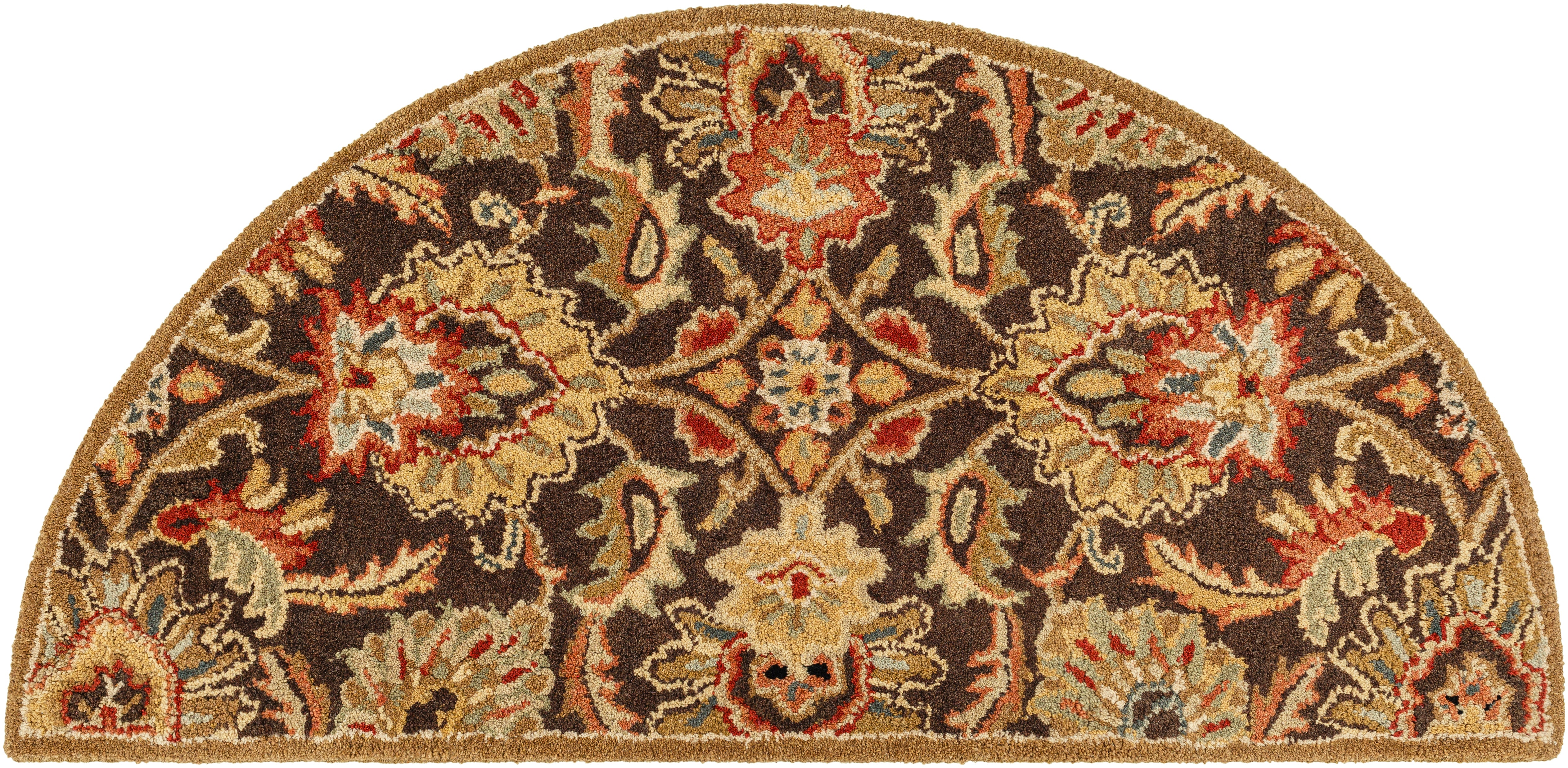 LIVABLISS Caesar CAE-1028 Dark-Brown Area Rug