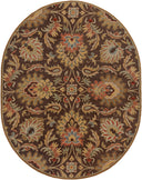 LIVABLISS Caesar CAE-1028 Dark-Brown Area Rug