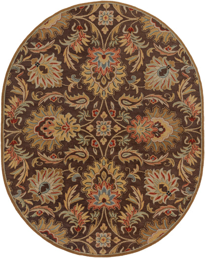 LIVABLISS Caesar CAE-1028 Dark-Brown Area Rug