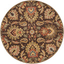 LIVABLISS Caesar CAE-1028 Dark-Brown Area Rug