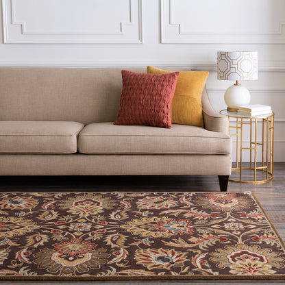 LIVABLISS Caesar CAE-1028 Dark-Brown Area Rug