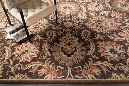 Caesar CAE-1028 Dark-Brown Area Rug