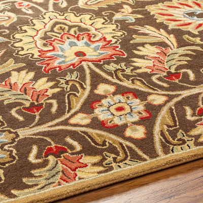 LIVABLISS Caesar CAE-1028 Dark-Brown Area Rug - Rugs Hand Tufted Rug