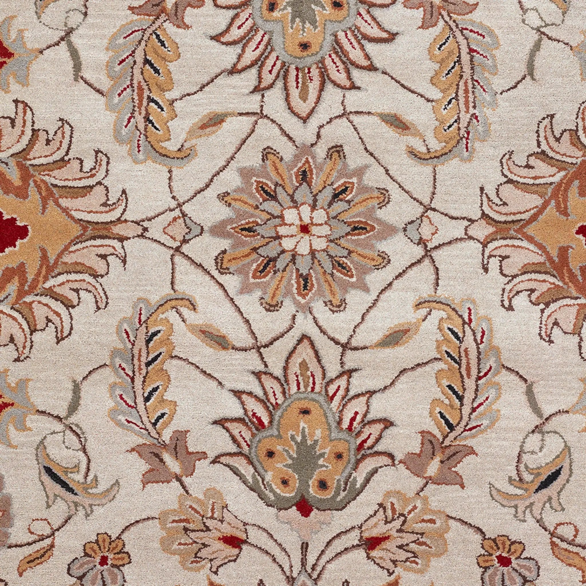 Caesar CAE-1029 Medium-Gray Area Rug by LIVABLISS