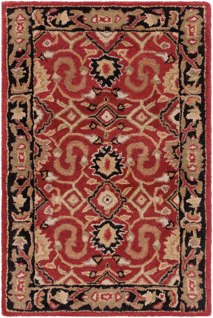 Surya Caesar CAE-1031 Burgandy Area Rug by LIVABLISS