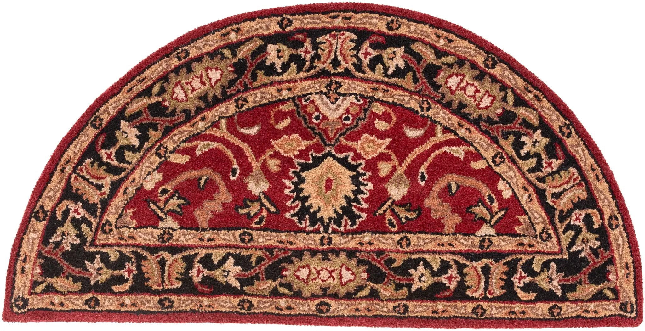 Caesar CAE-1031 Burgundy Area Rug by LIVABLISS