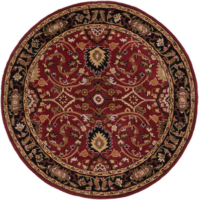 Surya Caesar CAE-1031 Burgundy Area Rug by LIVABLISS