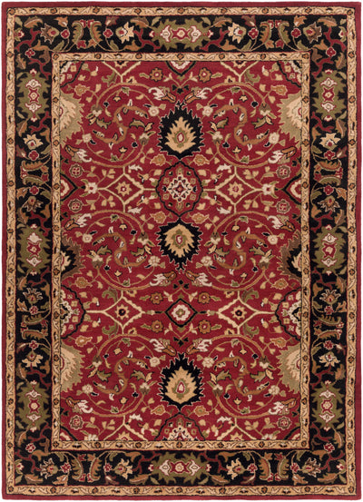 Surya Caesar CAE-1031 Burgundy Area Rug by LIVABLISS