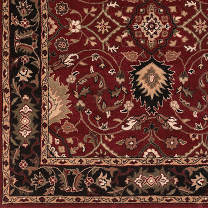 Surya Caesar CAE-1031 Burgundy Area Rug by LIVABLISS