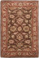 Surya Caesar CAE-1036 Dark Brown Area Rug by LIVABLISS