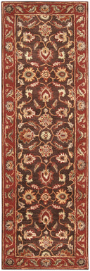 Surya Caesar CAE-1036 Dark Brown Area Rug by LIVABLISS