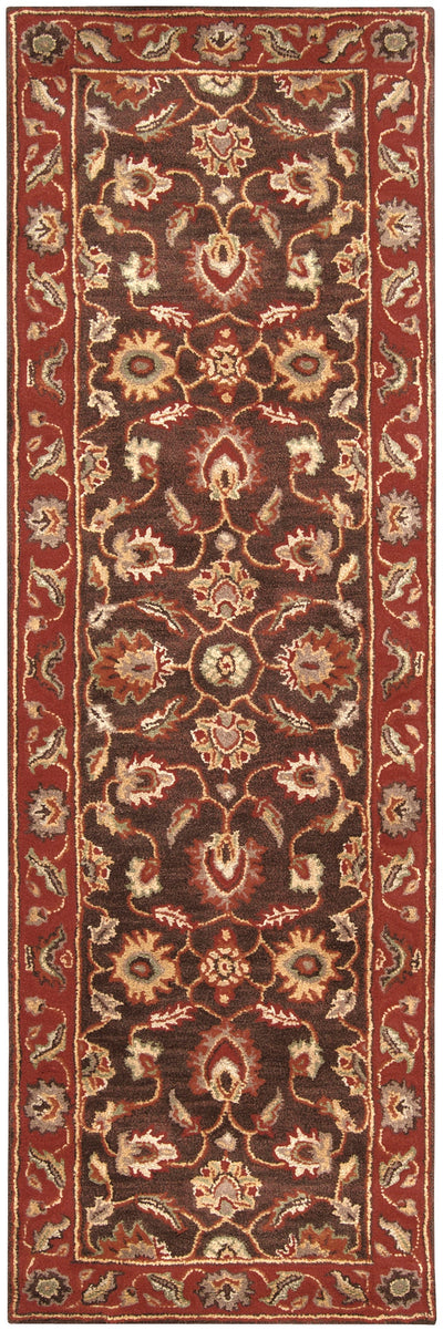 Surya Caesar CAE-1036 Dark Brown Area Rug by LIVABLISS