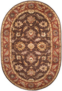 Surya Caesar CAE-1036 Dark Brown Area Rug by LIVABLISS