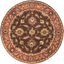 Surya Caesar CAE-1036 Dark Brown Area Rug by LIVABLISS