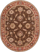 Surya Caesar CAE-1036 Dark Brown Area Rug by LIVABLISS