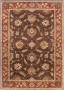 Surya Caesar CAE-1036 Dark Brown Area Rug by LIVABLISS