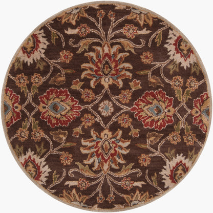 LIVABLISS Caesar CAE-1051 Dark Brown Hand Tufted Area Rug