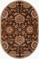 LIVABLISS Caesar CAE-1051 Dark Brown Hand Tufted Area Rug