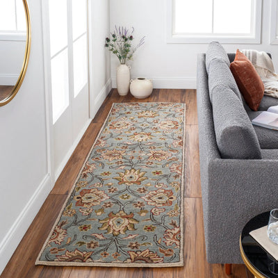 Caesar CAE-1052 Medium-Gray Area Rug by LIVABLISS
