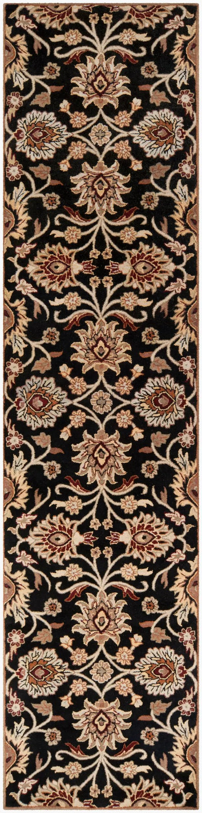 Caesar CAE-1053 Black Area Rug by LIVABLISS