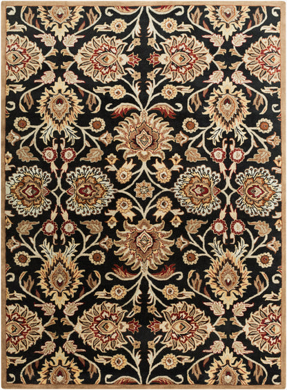 LIVABLISS Caesar CAE-1053 Black Hand Tufted Area Rug