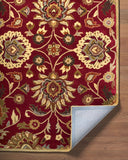 LIVABLISS Caesar CAE-1061 Dark-Red Area Rug