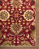 LIVABLISS Caesar CAE-1061 Dark-Red Area Rug
