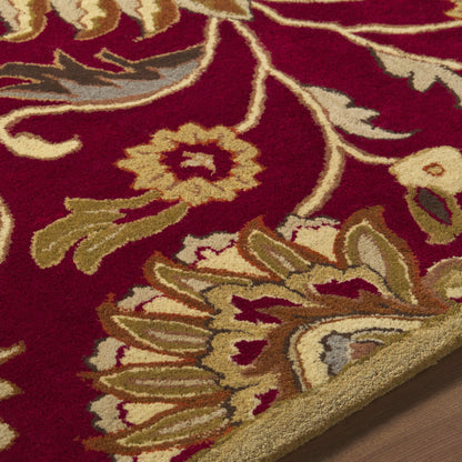LIVABLISS Caesar CAE-1061 Dark-Red Area Rug