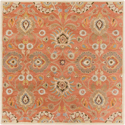 LIVABLISS Caesar CAE-1107 Burnt-Orange Area Rug