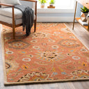 LIVABLISS Caesar CAE-1107 Burnt-Orange Area Rug