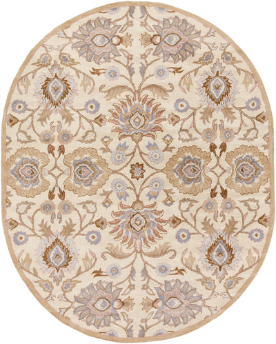 Caesar CAE-1109 Ivory Area Rug by LIVABLISS