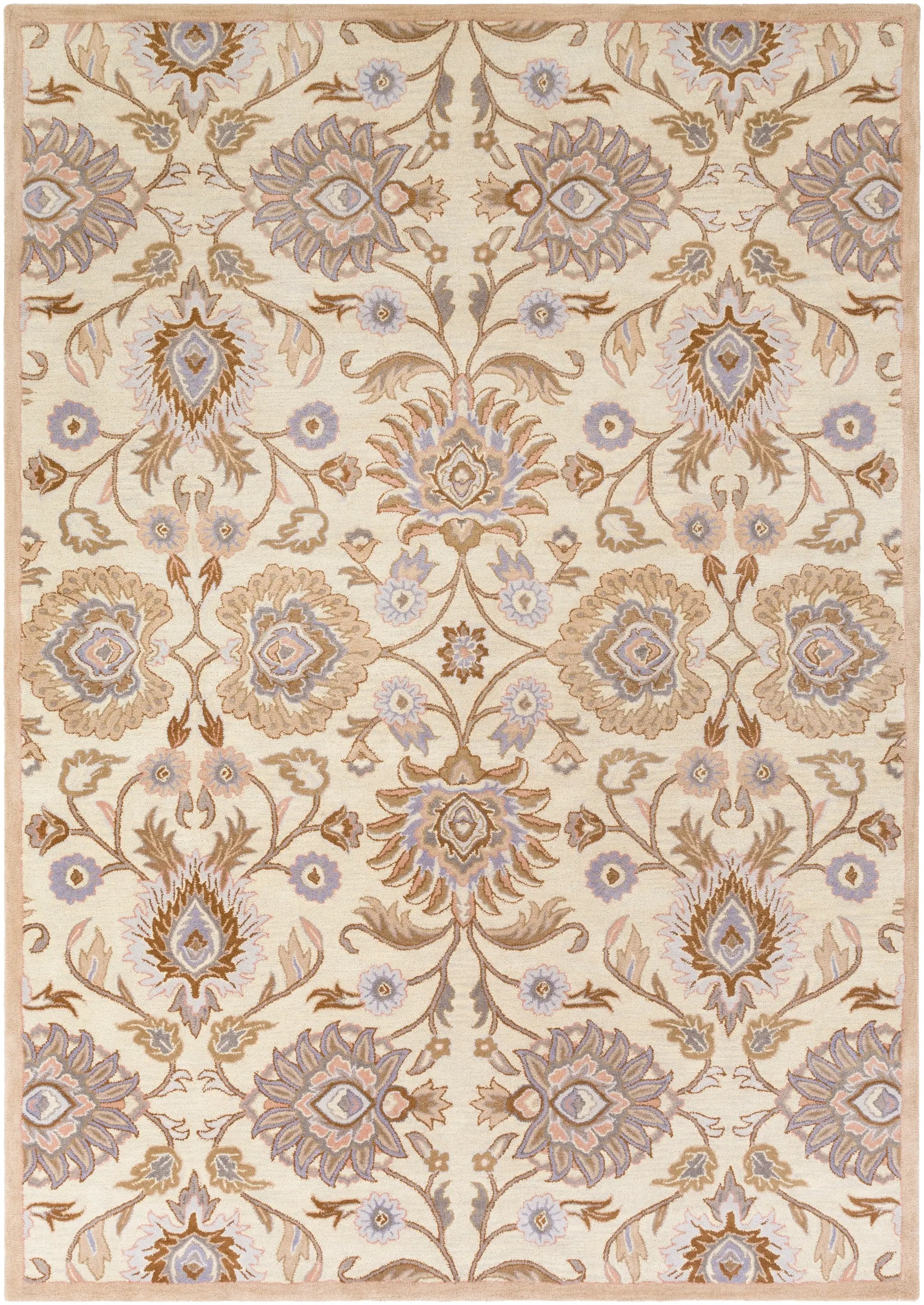Caesar CAE-1109 Ivory Area Rug by LIVABLISS