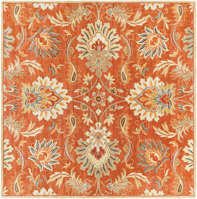 Caesar CAE-1112 Terracotta Area Rug by LIVABLISS