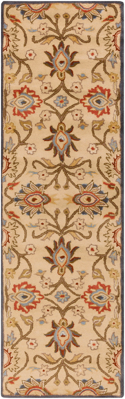 Caesar CAE-1116 Tan Area Rug by LIVABLISS