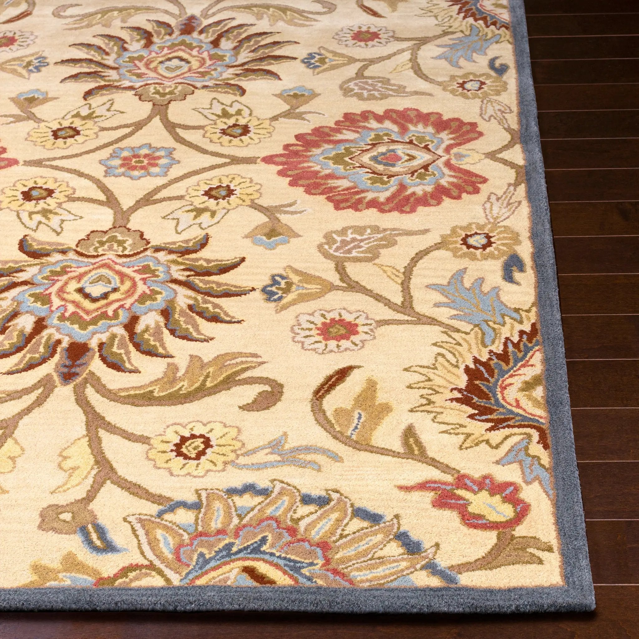 Caesar CAE-1116 Tan Area Rug by LIVABLISS