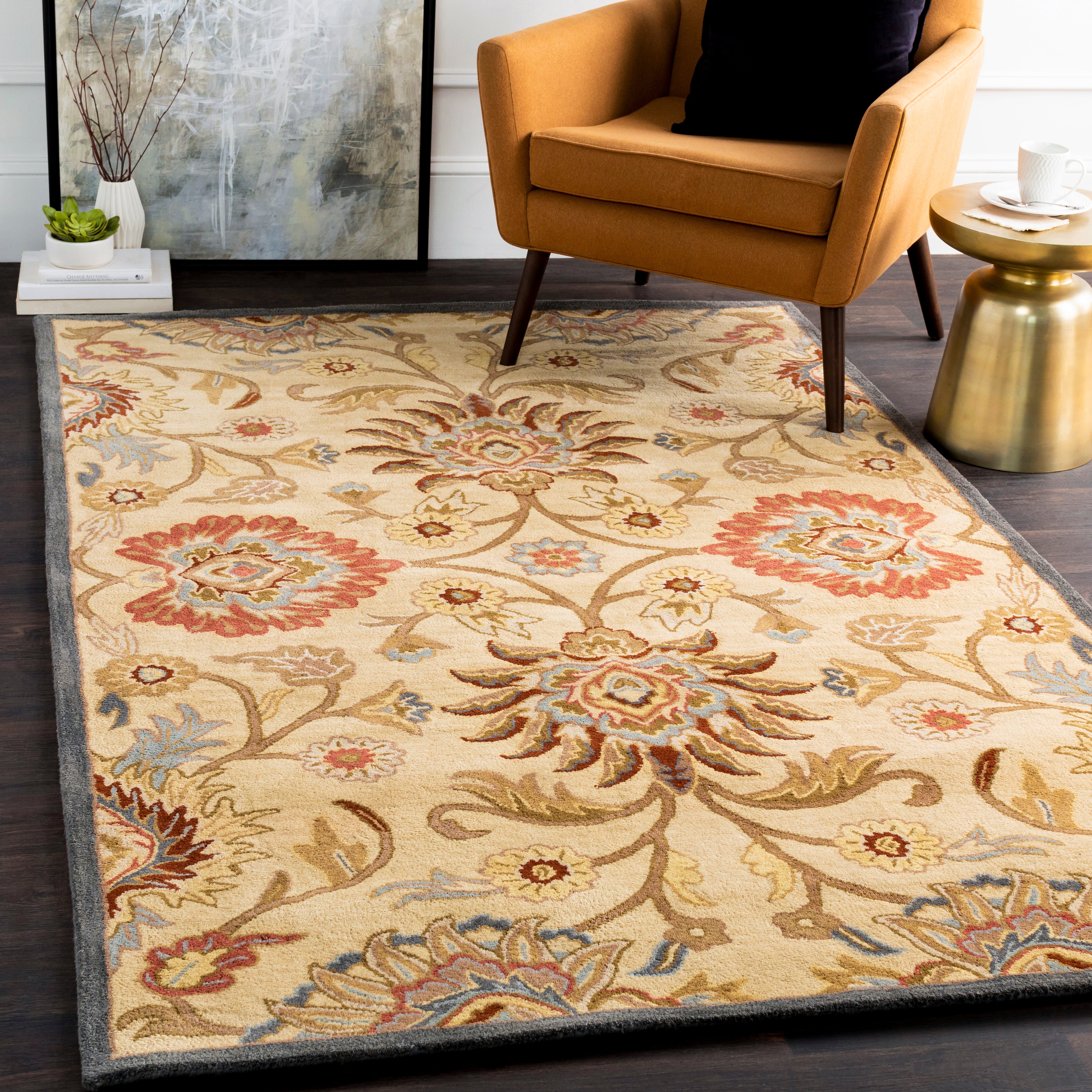 LIVABLISS Caesar CAE-1116 Tan Area Rug