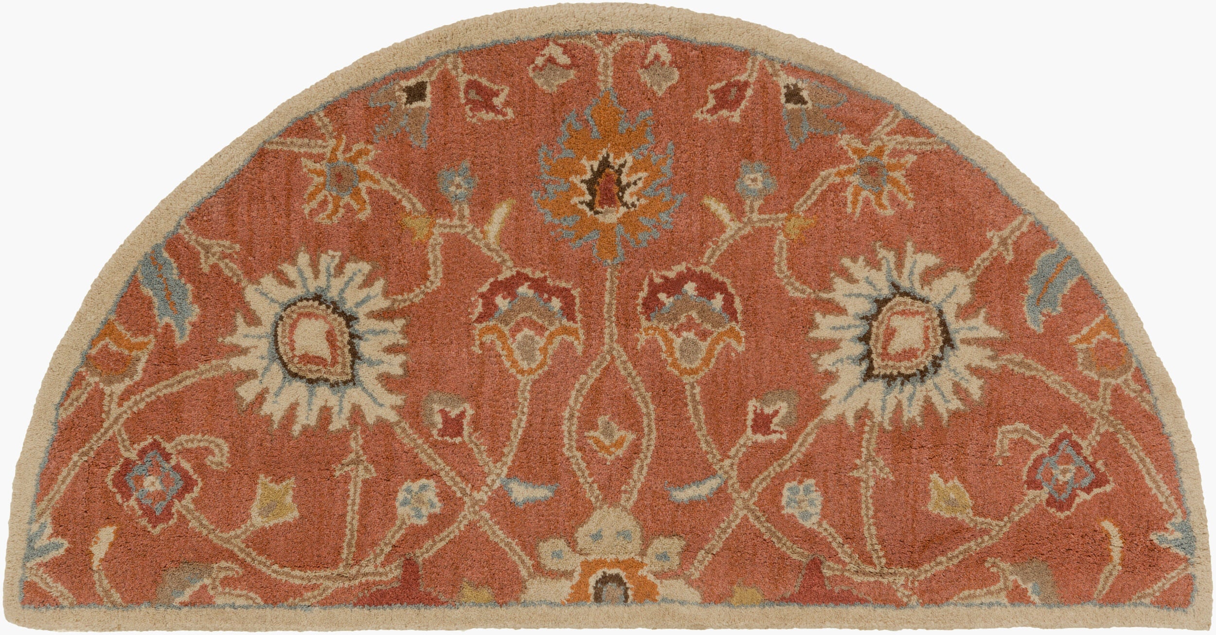 LIVABLISS Caesar CAE-1119 Rust Hand Tufted Area Rug